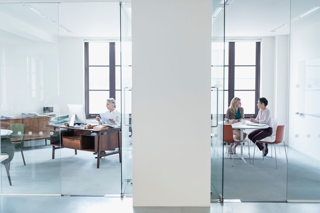 Closed Office Working Space