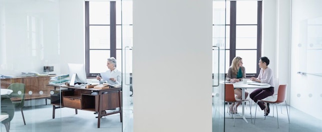 Closed Office Working Space