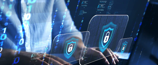 Personal data security and banking. Protecting herself from cyber attacks