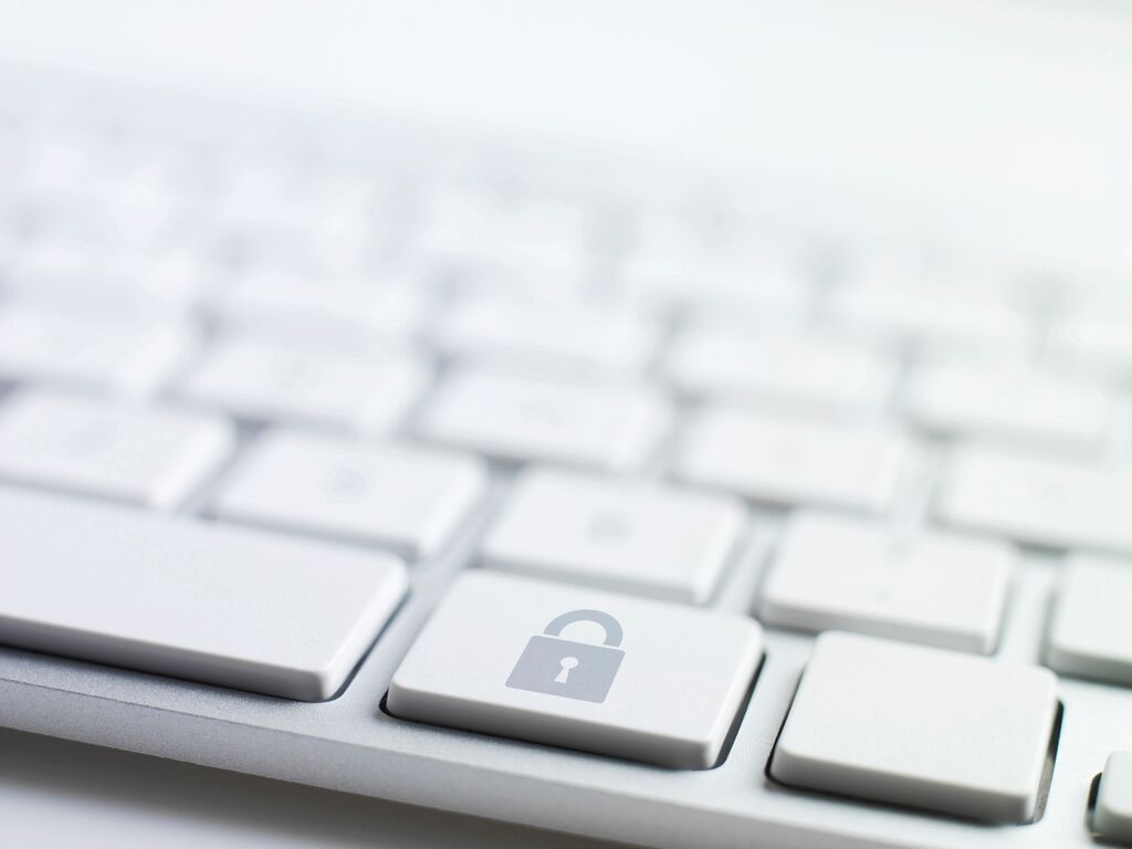 Keyboard Lock Concept for Data Security