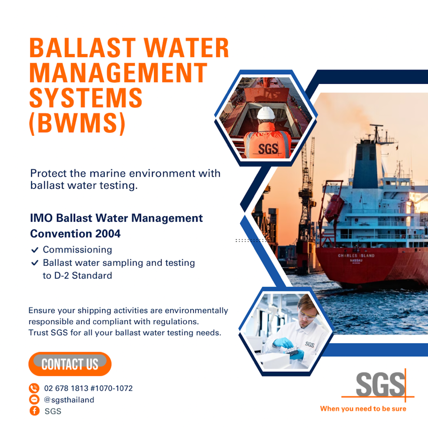 SGS ballast water management systems