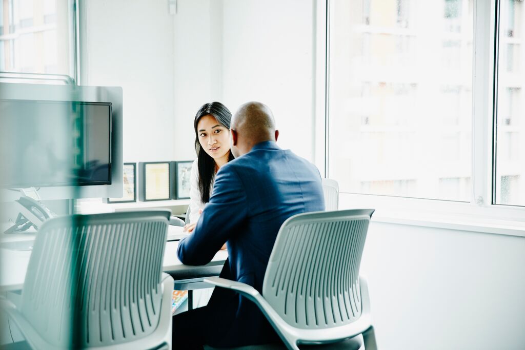 Business Colleagues in a Meeting