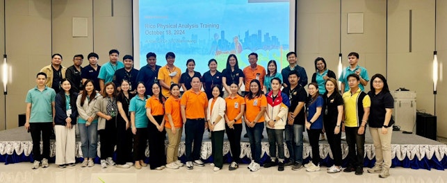 เอสจีเอสจัดอบรมความรู้ด้านการวิเคราะห์ข้าว