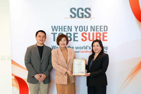 เอสจีเอสรับรองมาตรฐาน ISO14064 และ CFO แก่ LVW Group