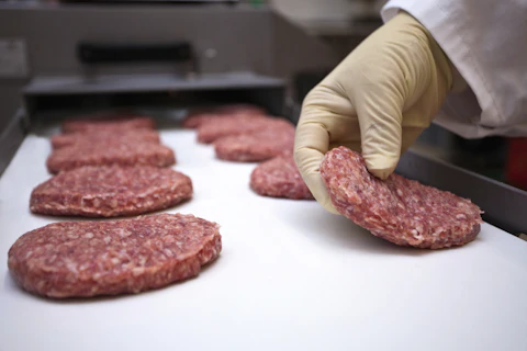 Hamburger uretimi