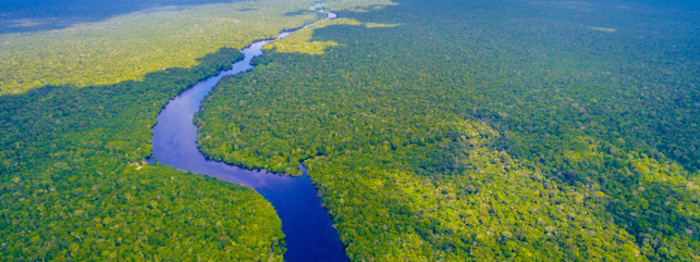 Amazon river in Brazil