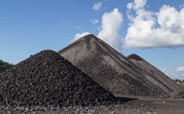 Coal pile