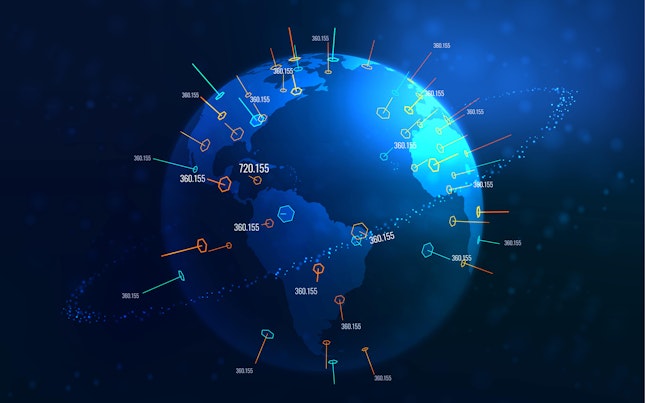 Earth figures with numbers