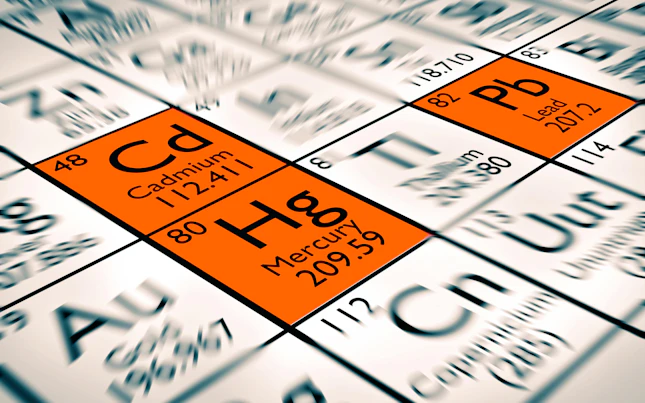 Focus on Cadmium Lead and Mercury Elements