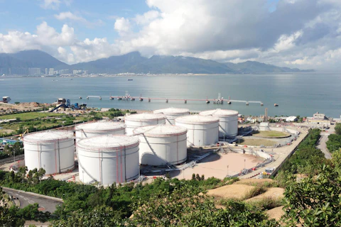 Photo of Permanent Aviation Fuel Facility (PAFF) in Hong Kong