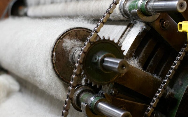 Industrial Wool Aligning Machine