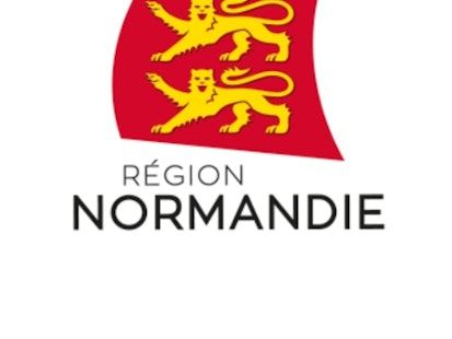Logo Région Normandie Logo de la région Normandie sur fond blanc