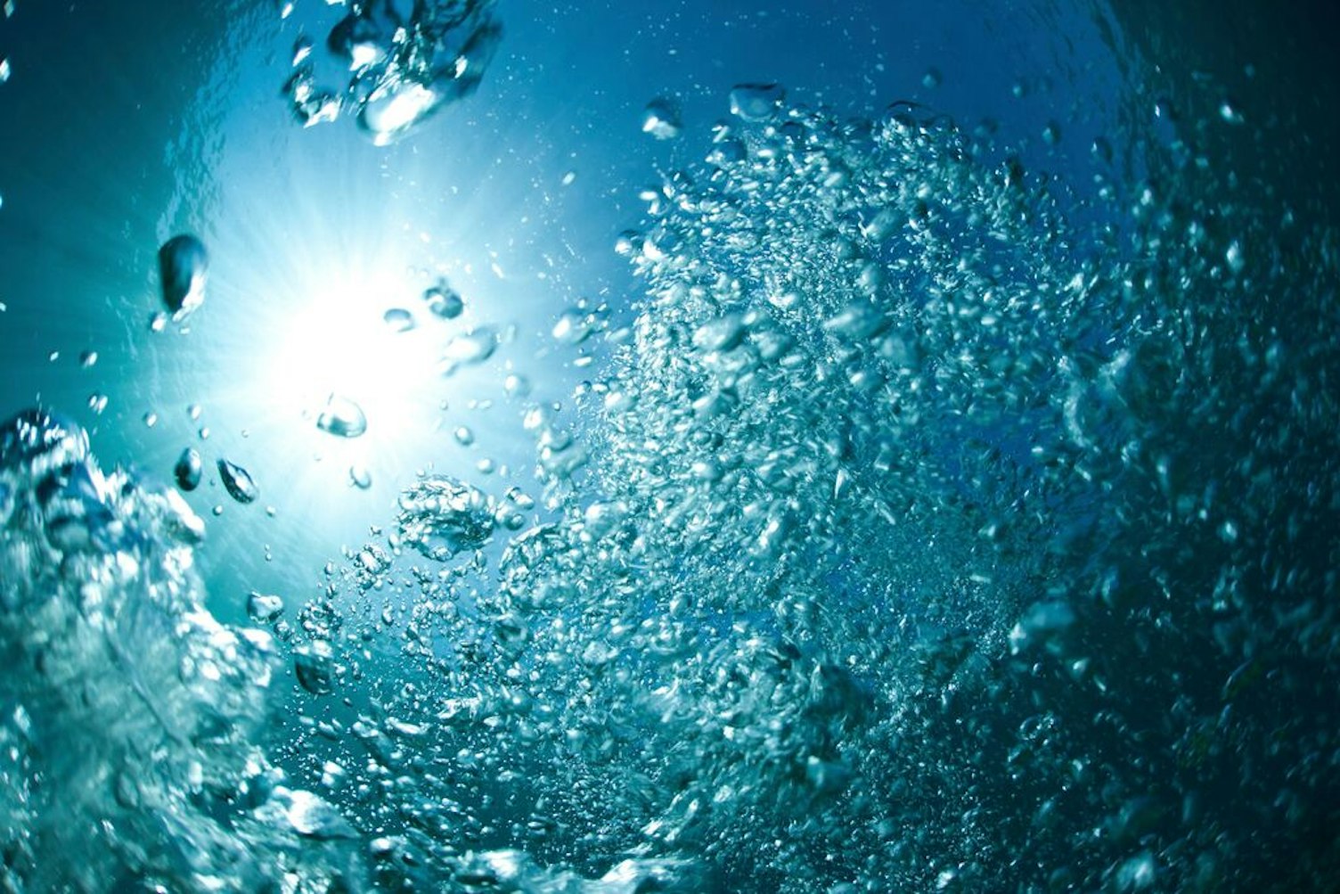 Air Bubbles in Water