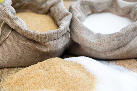 Various Types of Sugar Brown Sugar and White