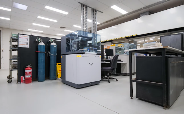 Xray machine in lab