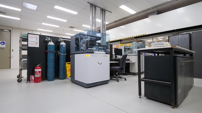 Xray machine in lab