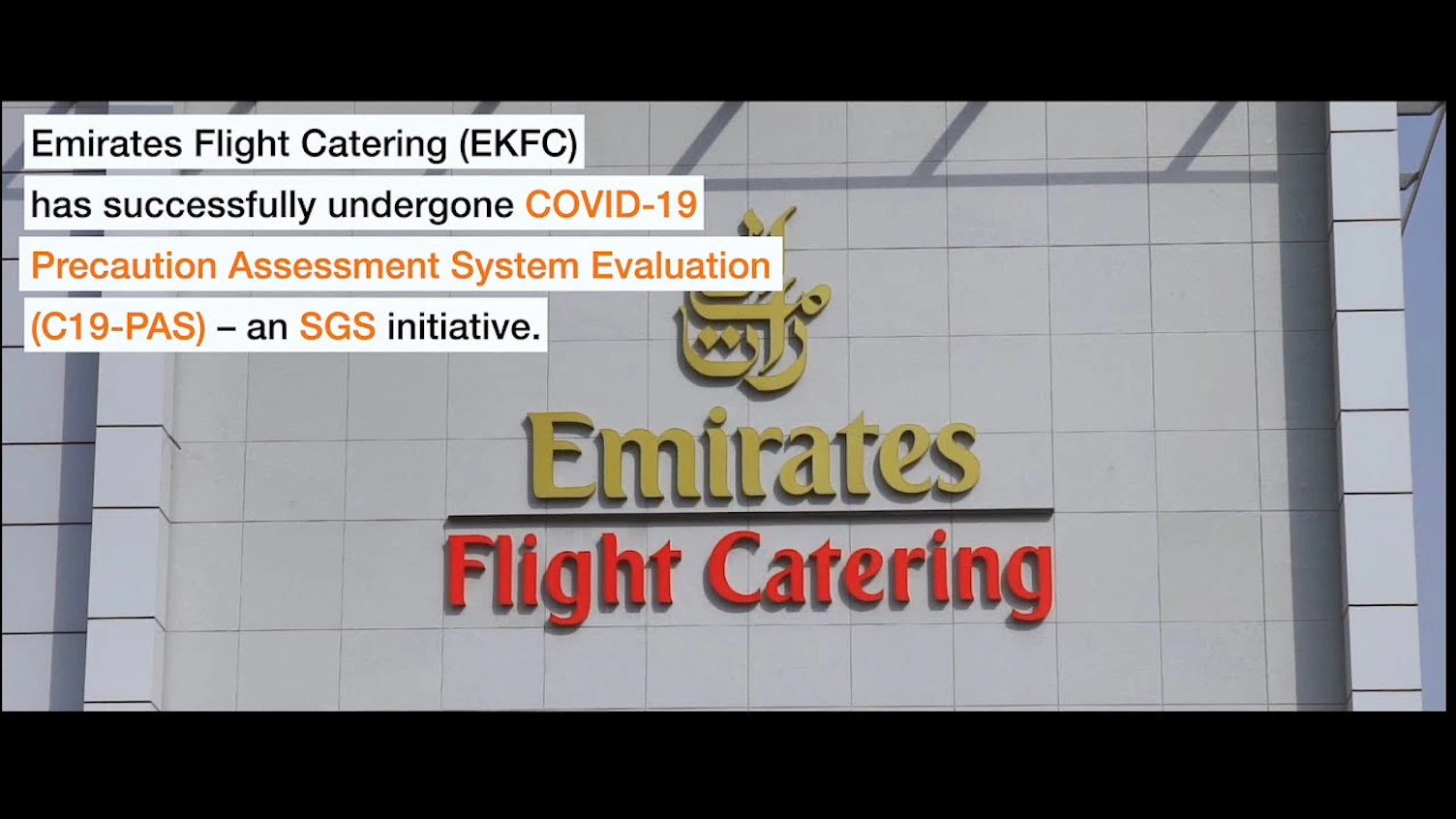 Emirates Flight Catering