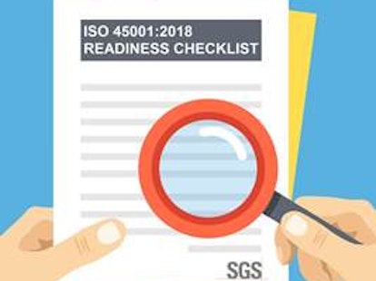 Free Download ISO 45001 Checklist SGS