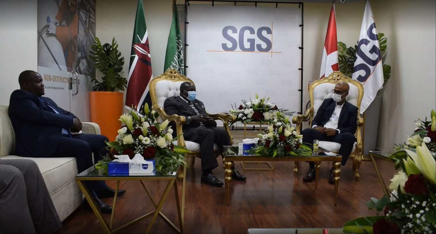 SGS MD talks with Kenyan Ambassador