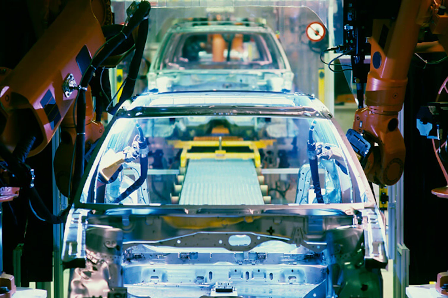 main feature car production line