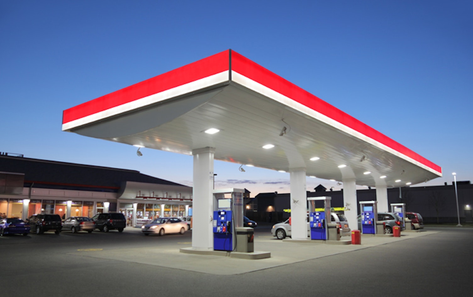 main feature gas station at night 700px