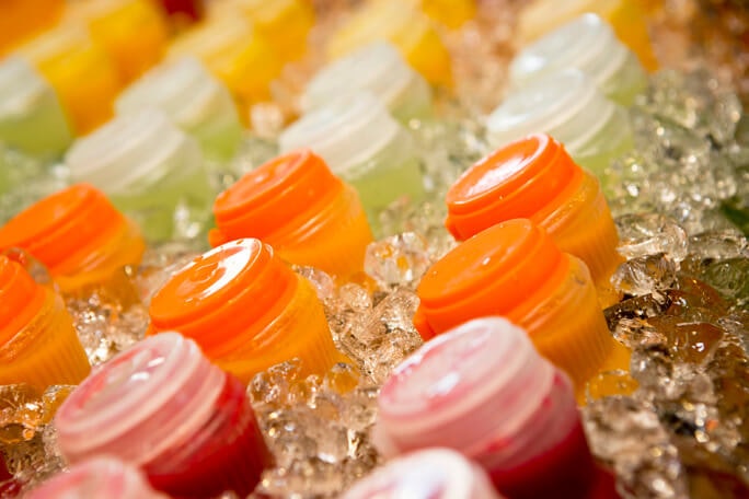 main feature juice bottles