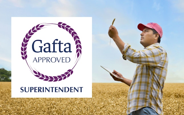Main Feature Man at a Wheat Field with Gafta Logo 