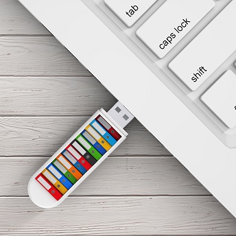 orig personal data on USB stick