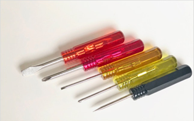 SafeGuardS assorted colorful screwdrivers