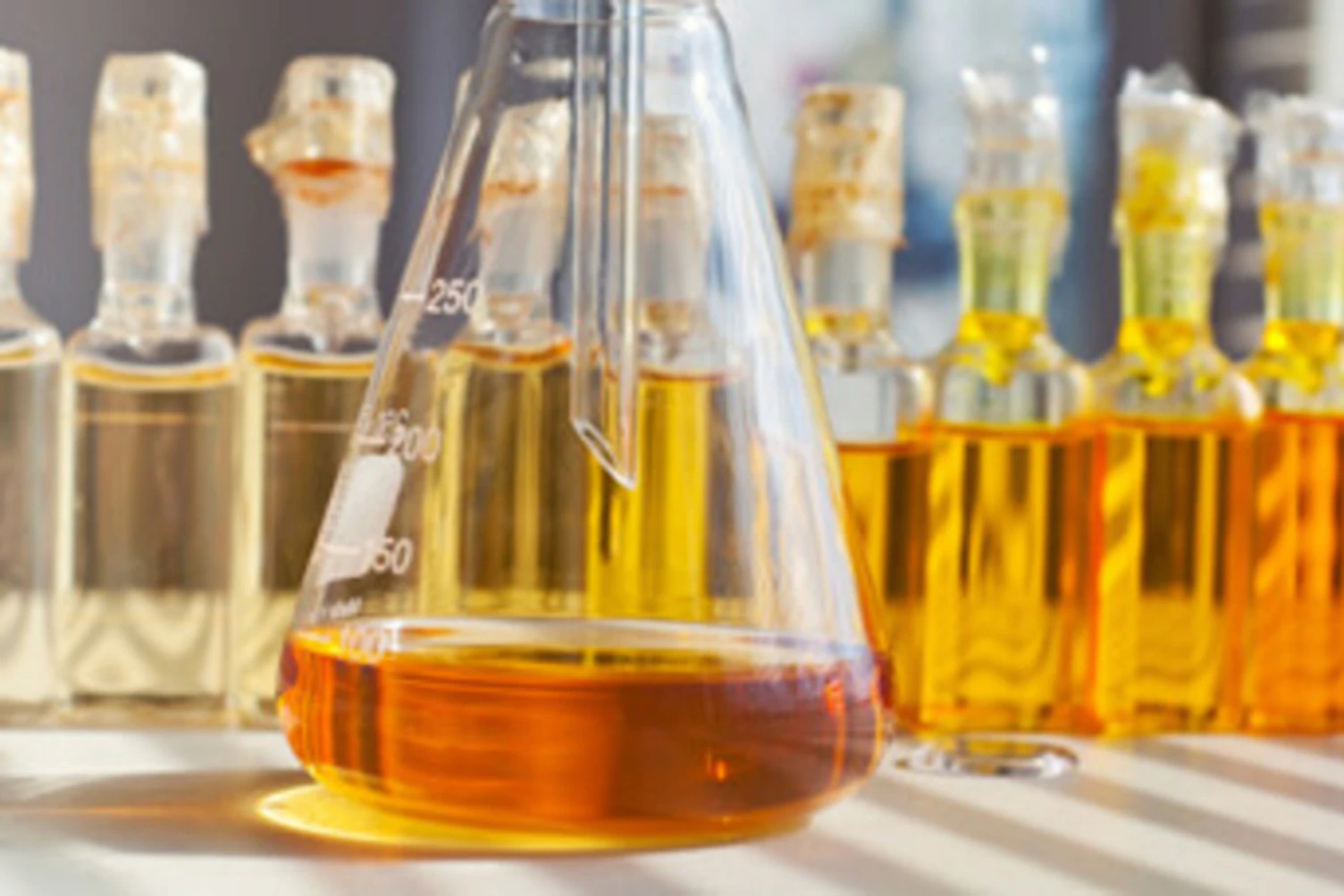 STD Fuel in Test Bottles