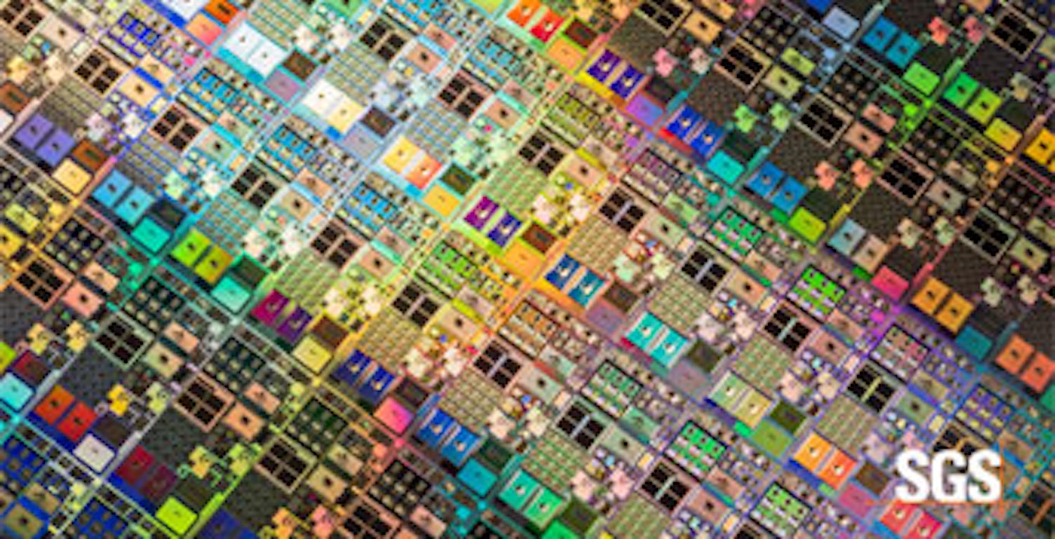 Upclose View of Microchips 