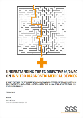 Understanding the EC Directive 98/79/EC on In Vitro Diagnostic Medical