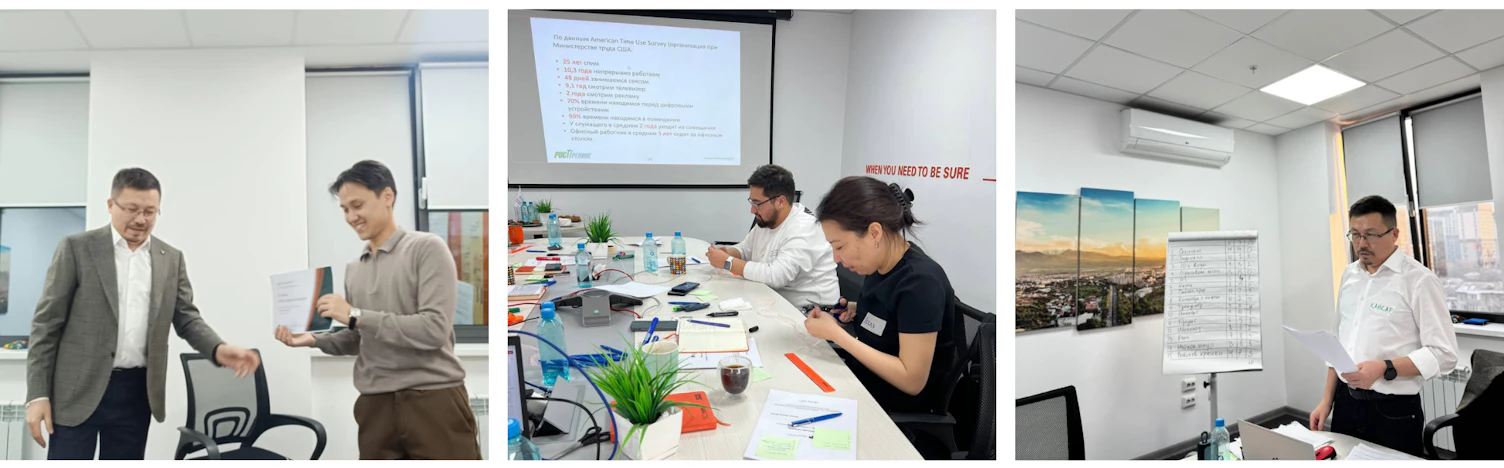 How did SGS employees improve their time management skills