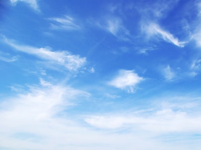 Blue Sky Background with Clouds