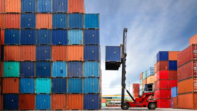 A Pile of Containers