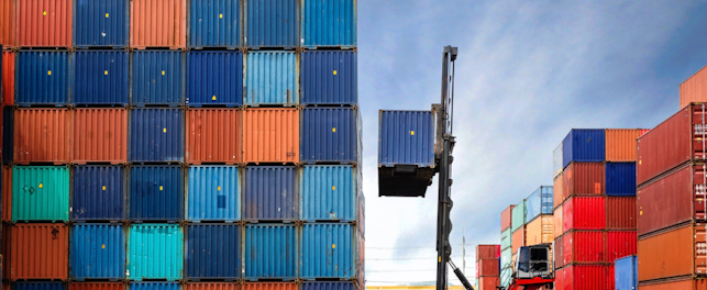 A Pile of Containers