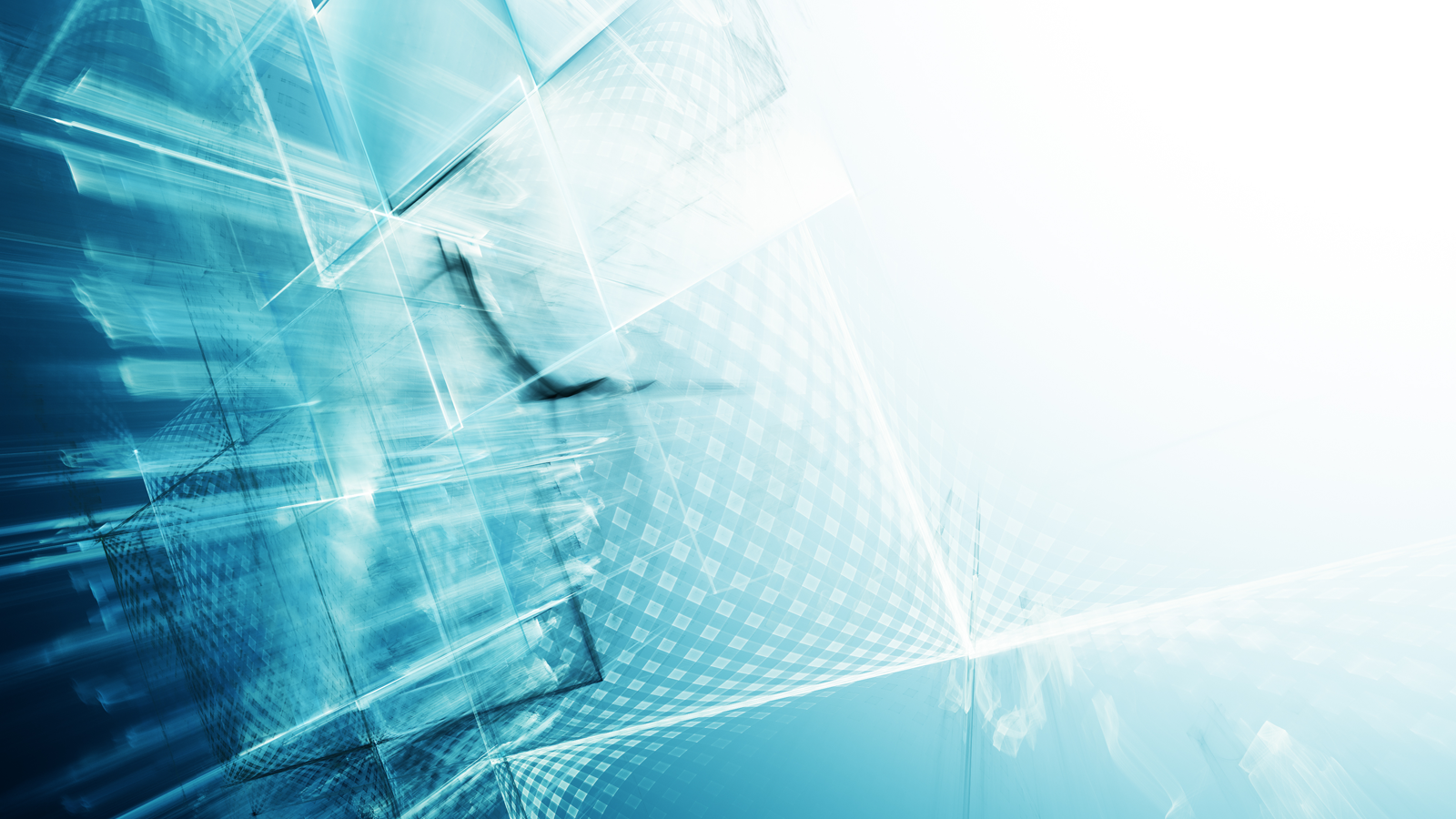 Abstract Blue Box Lines 1600px