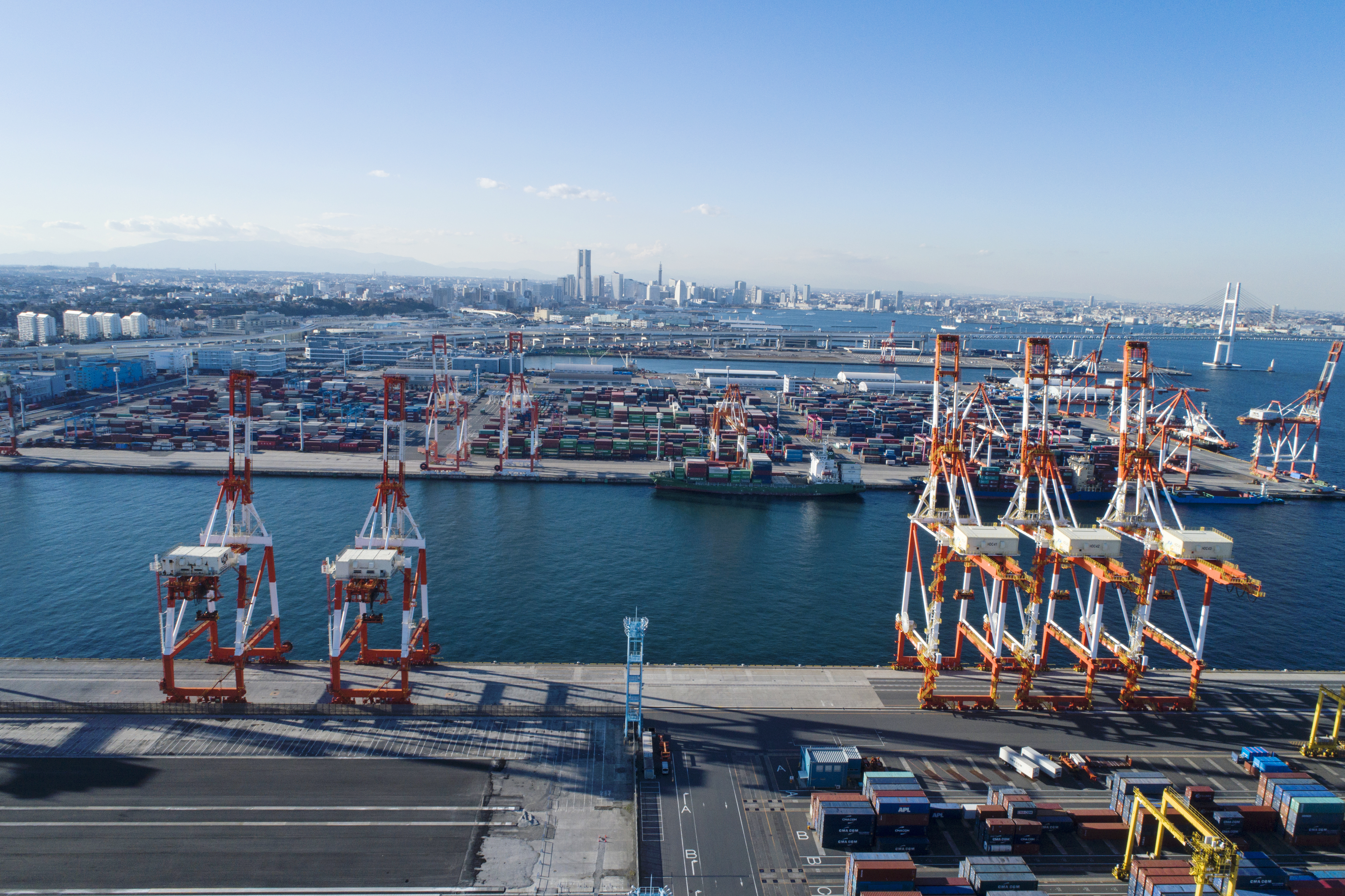 Botellas de plástico envasadas