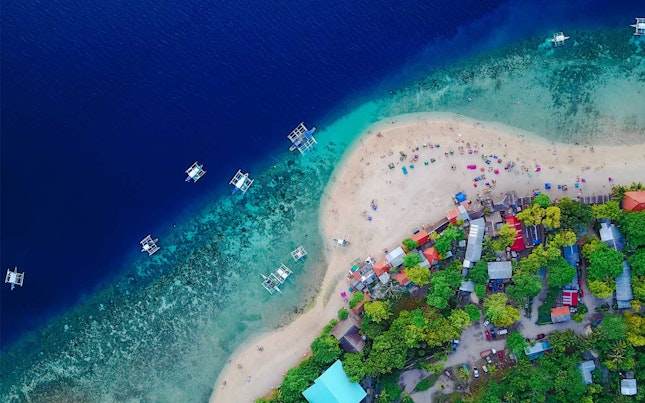 Aerial View of the Coast