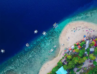 Aerial View of the Coast