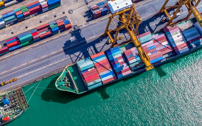 Container stack yard