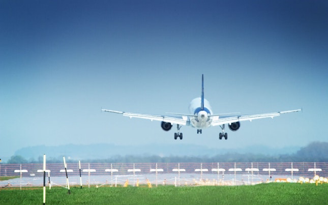 Light Trails in the City at Night