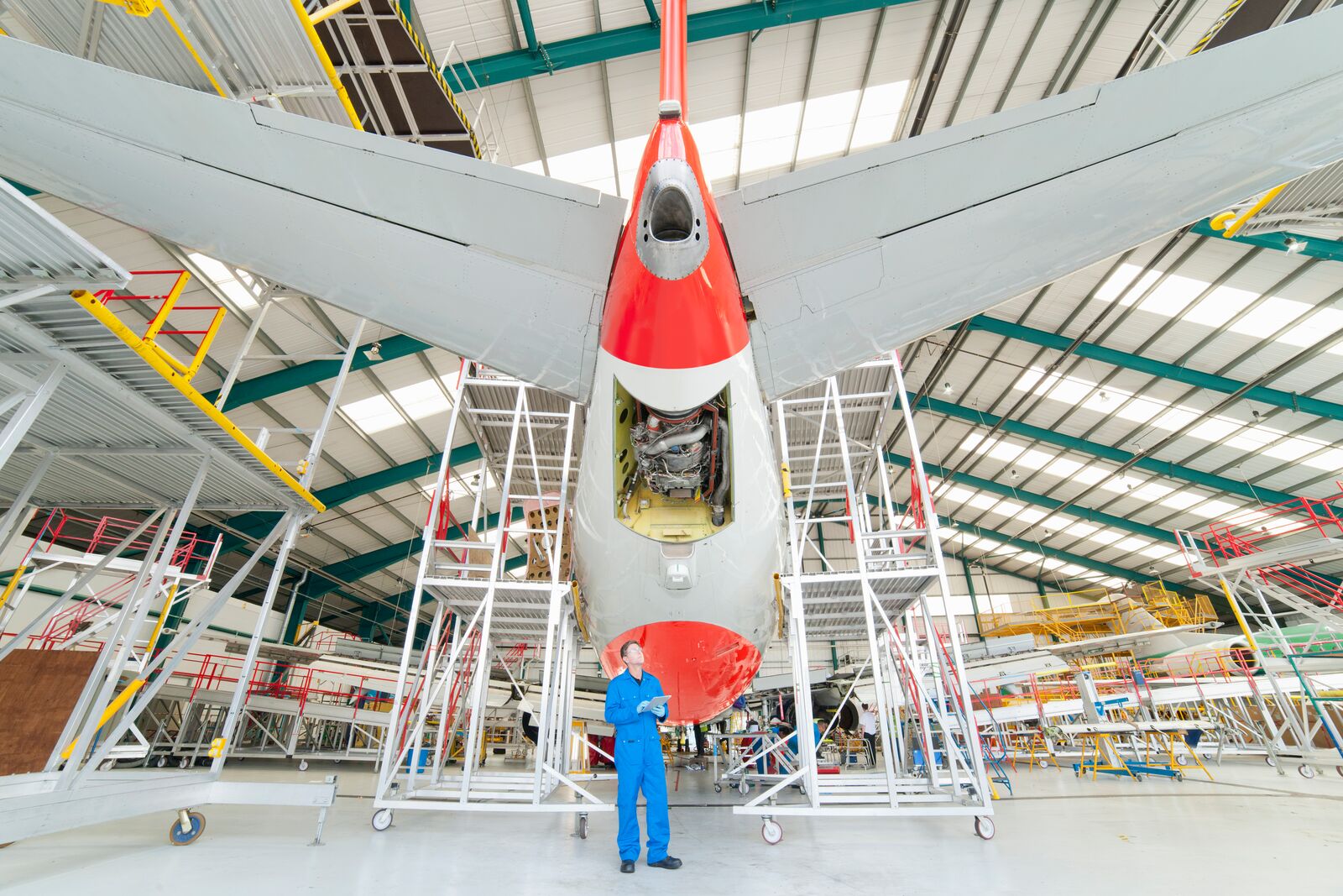 Light Trails in the City at Night