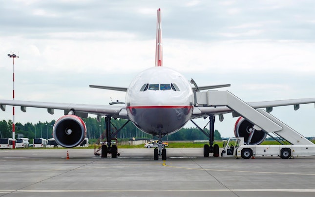 Light Trails in the City at Night