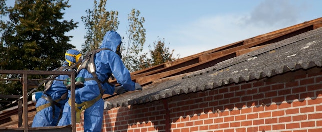 Asbestos Removal in Progress