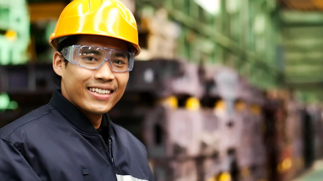 Auditor Carrying an Inspection at a Factory