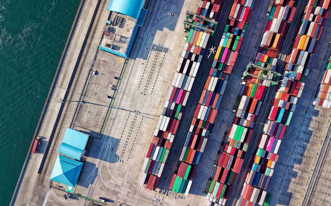 Container stack yard