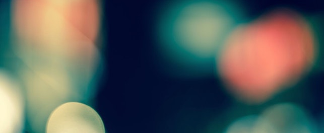 Multicolour Bokeh Background