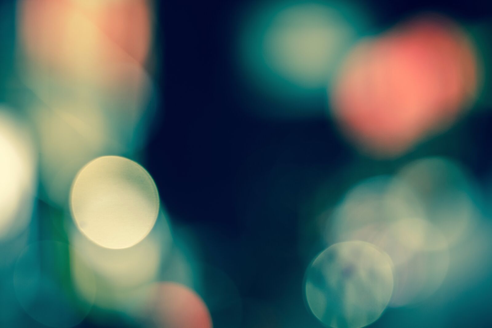 Multicolour Bokeh Background