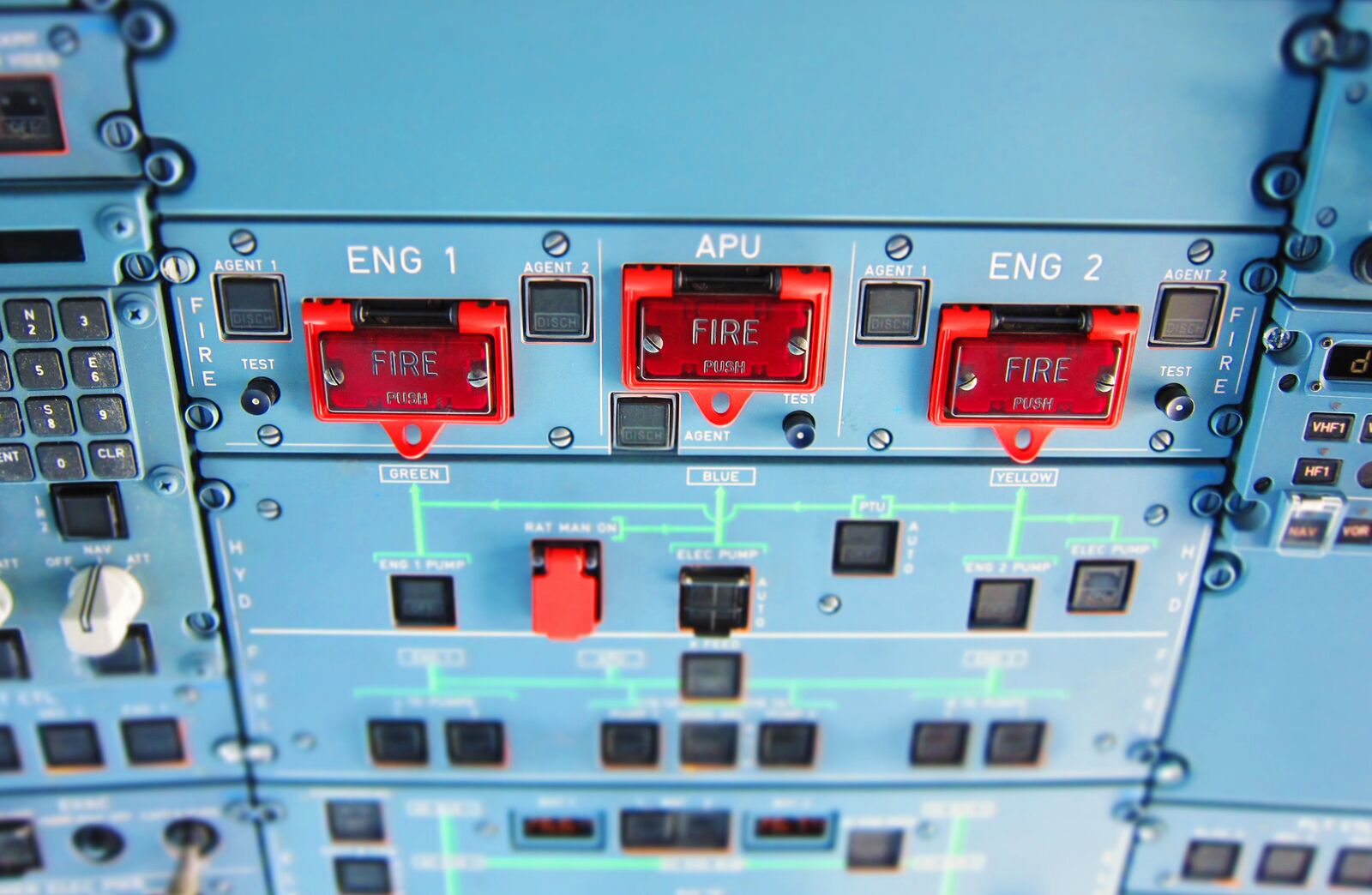 Light Trails in the City at Night